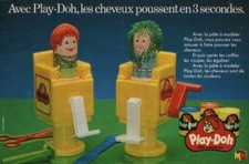 Antique Play-Doh Games Advertising Modeling Paste from Magazine