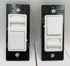 NEW Pass & Seymore WSCL453PW Decorator Preset Slide Dimmer Lot of 2