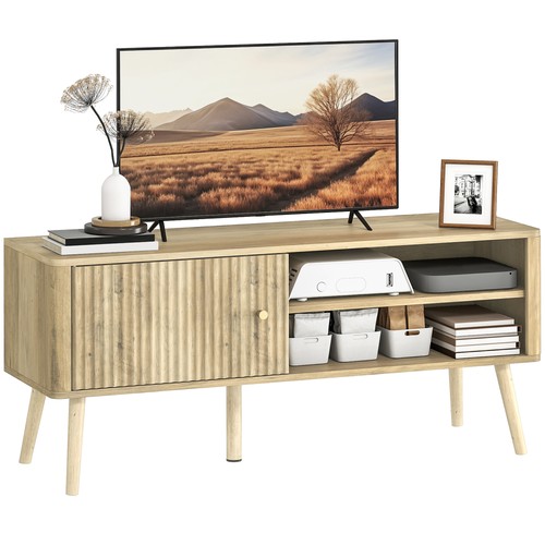 Homcom meuble 115x35x49cm - tv,