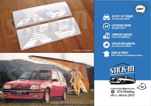 205 autocollants stickers - 205,