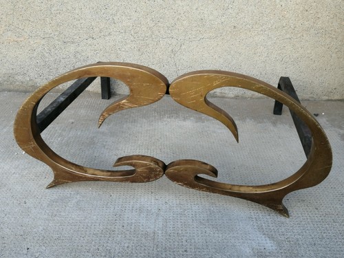 Paire chenets design - , 70
