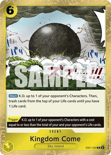 One piece kingdom come - one,