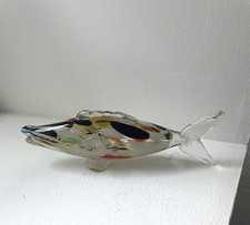 Poisson en verre style Murano.