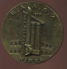 MEDAILLE TABLE / SCHOOL ARTILLERY PROMO EOA DUTREUIL 1978 NIMES - 8.5 cm