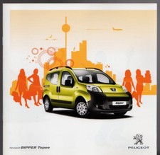 Peugeot Bipper Tepee 1.3 HDi 75 2011-12 UK Market Sales Brochure