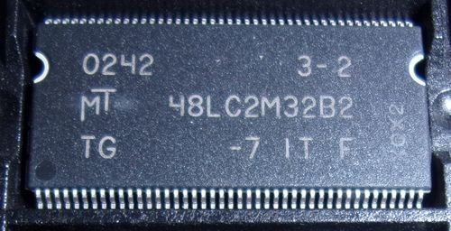 Mt48lc2m32b2tg f - 1, x
