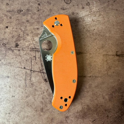 Spyderco tenacious orange g10 - orange,