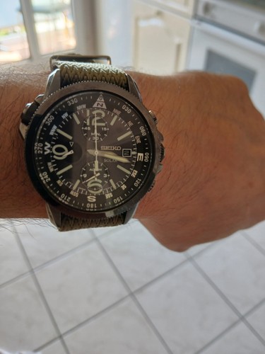 Seiko solar v172 0al0 montre - solar,