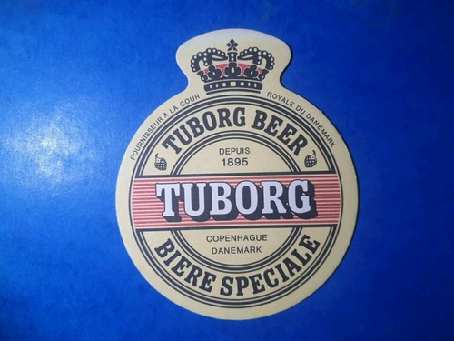 Sous bock tuborg beer - sous-bock,