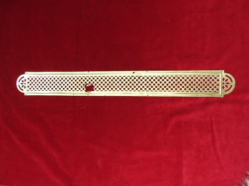 Large antique cleaning plate - large,