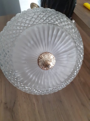 Lustre plafonnier boule de - ,