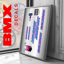 Stickers repro BMX Vintage