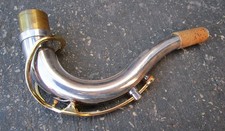 Jupiter Solid Sterling Silver Tenor Sax Saxophone Neck !Nice !NoReserve!