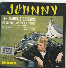 CD 4 Titres Johnny HALLYDAY "