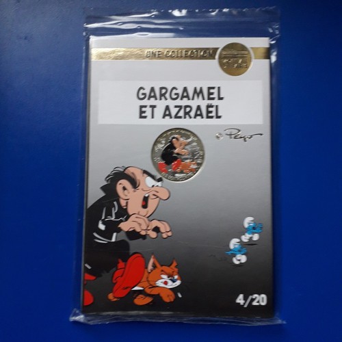 Piece euros argent gargamel - euros,