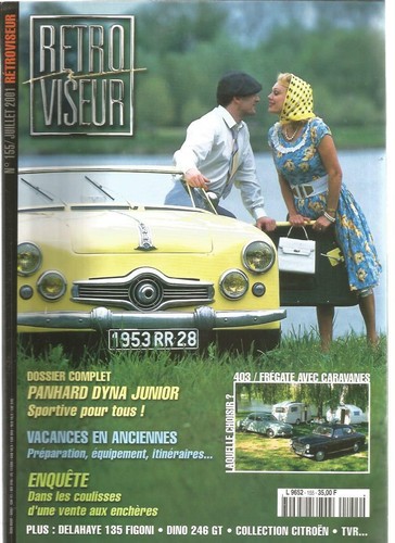 Retroviseur 155 panhard - retroviseur,