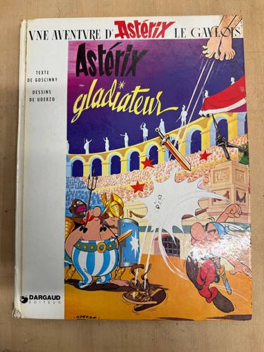 Asterix gladiateur uderzo - asterix,