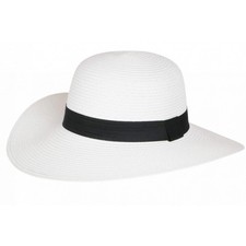 Chapeau Paille Femme Blanc