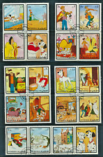 101 Dalmations Walt Disney DOG Stamps 20 Different Fujeira (CTO) Lightly cancel