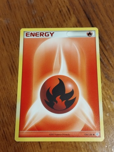 Carte pokémon énergie feu - carte,