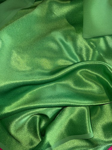 Tissu ancien jersey satin - de,
