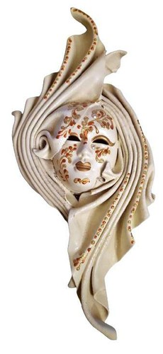 Masque vénitien ceramique - masque,