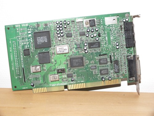 Vintage sound card isa - card, "sound