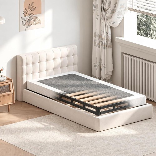 Wood twin box spring 5 - xl,