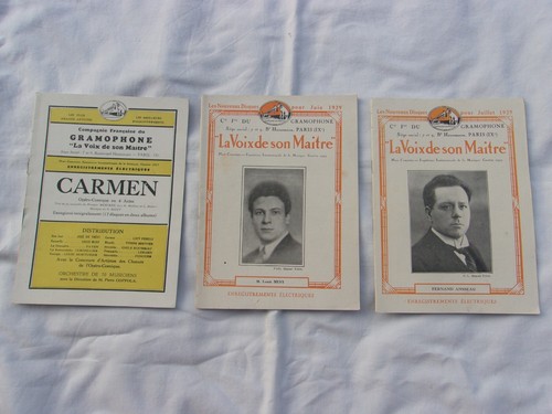 Catalogue disque ancien - ancien, la