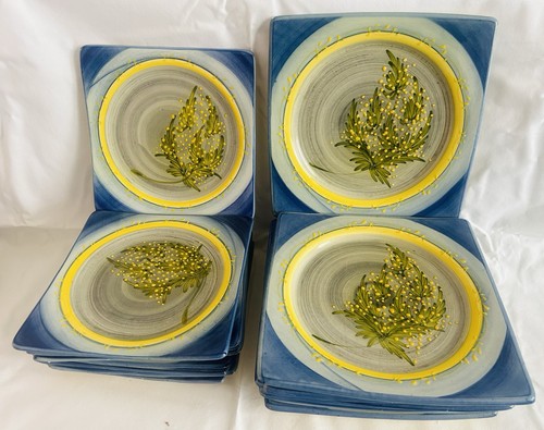Assiettes carrées - assiettes,