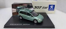 Peugeot 307 SW Restyling 2005 Light Green Met. 1:43 Norev 473750 EXTREMELY RARE!