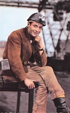 Old postcard postcard MINE MINER COAL TERRIL 2