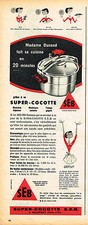 ADVERTISEMENT ADVERTISING 104 1956 SEB la super-cocotte