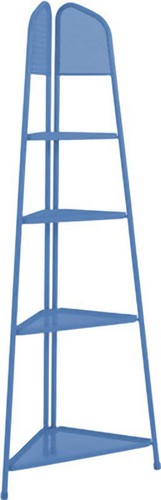 étagère angle balcon - d'angle,