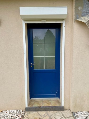 Porte entrée pvc tracy - porte,