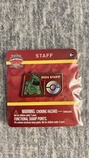 Pokemon - STAFF Pin - North American Championships NAIC 2024 - NEW Sealed