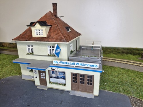 Maquette maison garage - maison, auto