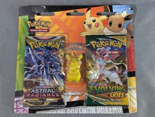 Pokemon TCG: Back to School Pikachu Eraser 2-Pack Blister Evolving Skies