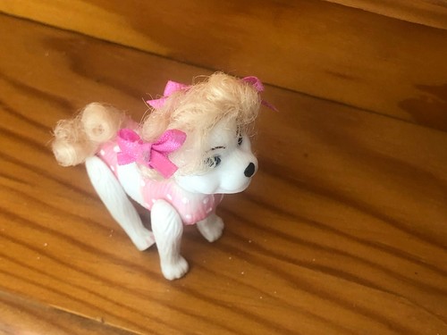 Figurine chien caniche - figurine,