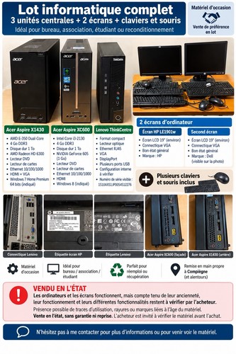 Acer aspire x1430 - acer, tour