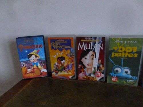 Lot cassettes vhs - lot, disney