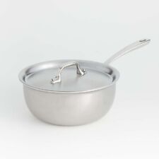 All-Clad ® d3 Curated 2.5-Quart Saucier with D3 BRUSHED Lid