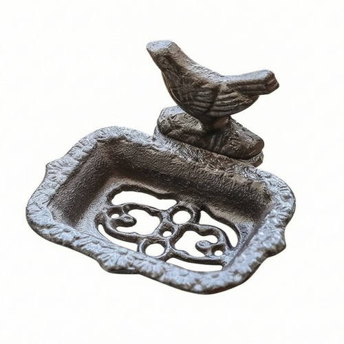 Porte savon fonte rustique - en,