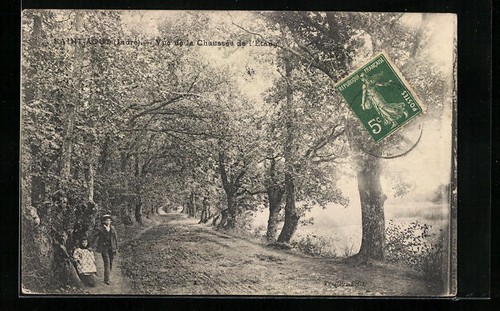 Cpa saint aout vue la - cpa, saint-aout,