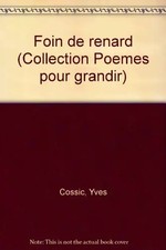 Foin de renard, Yves Cossic