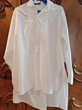 old 1920 men's large white shirt / R 12