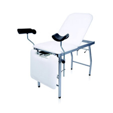 Skema Table d examen Gincologie ovale Rygel vernie 3 plans 60cm Blanc