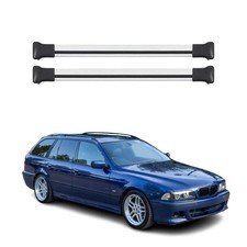 Barres de toit transversales pour BMW Série 5 E39 Touring 1995-2004 en ABE