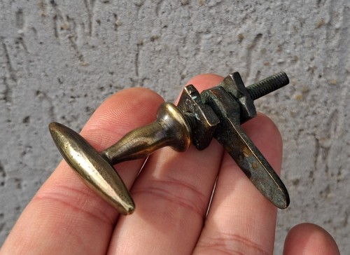 Small antique bronze brass - small,