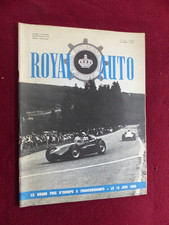 Revue Auto - Royal Auto  / belgique  - juin  1958